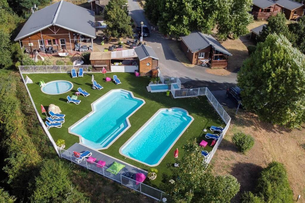 Camping Domaine Vallée du Tarn Saint-Cirgue Exterior foto